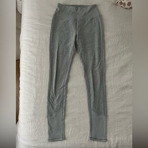 SOLD - Alo Yoga “High-Waist Alosoft Lounge Leggings” - Sz. M Heather Gray